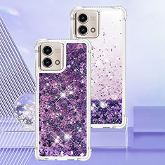 Coque Silicone Housse Etui Gel Bling-Bling YB3 pour Motorola Moto G Stylus (2023) 4G Violet