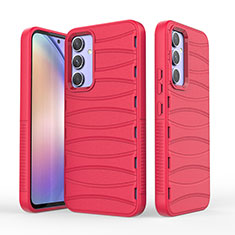 Coque Silicone Housse Etui Gel Line KC2 pour Samsung Galaxy Quantum4 5G Rouge