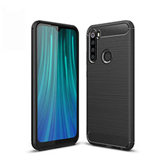 Coque Silicone Housse Etui Gel Line pour Xiaomi Redmi Note 8T Noir