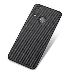 Coque Silicone Housse Etui Gel Serge pour Huawei Nova 3 Noir