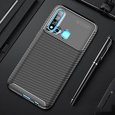 Coque Silicone Housse Etui Gel Serge pour Huawei P20 Lite (2019) Noir