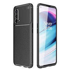 Coque Silicone Housse Etui Gel Serge pour OnePlus Nord CE 5G Noir