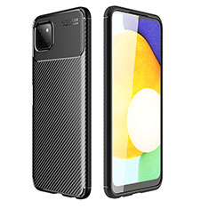 Coque Silicone Housse Etui Gel Serge pour Samsung Galaxy A22s 5G Noir