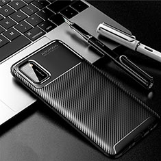 Coque Silicone Housse Etui Gel Serge pour Samsung Galaxy A41 Noir