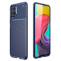 Coque Silicone Housse Etui Gel Serge pour Samsung Galaxy M33 5G Bleu
