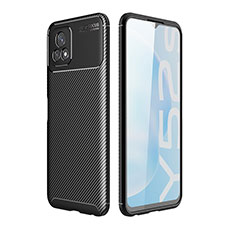 Coque Silicone Housse Etui Gel Serge pour Vivo Y31s 5G Noir