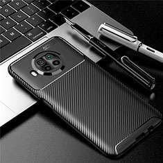 Coque Silicone Housse Etui Gel Serge pour Xiaomi Mi 10i 5G Noir