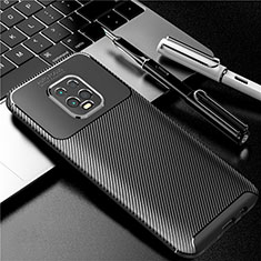 Coque Silicone Housse Etui Gel Serge pour Xiaomi Redmi 10X 5G Noir