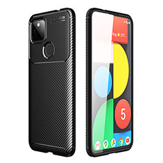 Coque Silicone Housse Etui Gel Serge S01 pour Google Pixel 5a 5G Noir