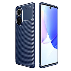 Coque Silicone Housse Etui Gel Serge S01 pour Huawei Nova 9 Bleu