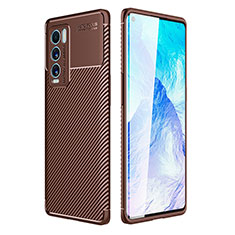 Coque Silicone Housse Etui Gel Serge S01 pour Realme GT Master Explorer 5G Marron