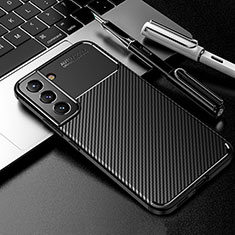 Coque Silicone Housse Etui Gel Serge S01 pour Samsung Galaxy S22 Plus 5G Noir