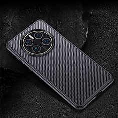 Coque Silicone Housse Etui Gel Serge T01 pour Huawei Mate 50 Noir