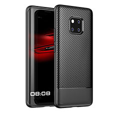 Coque Silicone Housse Etui Gel Serge Y01 pour Huawei Mate 20 Pro Noir