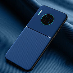 Coque Silicone Housse Etui Gel Serge Y01 pour Huawei Mate 30 Bleu