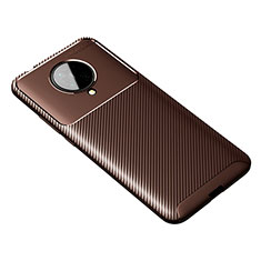 Coque Silicone Housse Etui Gel Serge Y01 pour Xiaomi Poco F2 Pro Marron