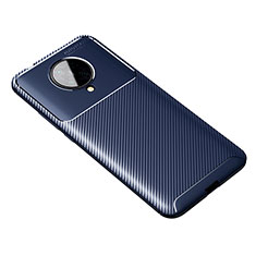 Coque Silicone Housse Etui Gel Serge Y01 pour Xiaomi Redmi K30 Pro Zoom Bleu