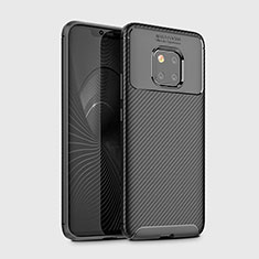 Coque Silicone Housse Etui Gel Serge Y02 pour Huawei Mate 20 Pro Noir