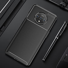Coque Silicone Housse Etui Gel Serge Y02 pour OnePlus 7T Noir