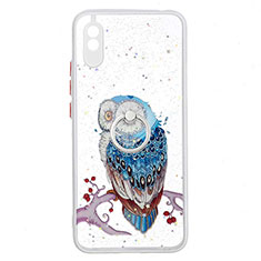 Coque Silicone Motif Fantaisie Souple Couleur Unie Etui Housse avec Support Bague Anneau Y01X pour Xiaomi Redmi 9A Mixte