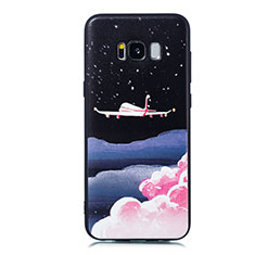 Coque Silicone Motif Fantaisie Souple Couleur Unie Etui Housse S01 pour Samsung Galaxy S8 Mixte