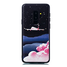 Coque Silicone Motif Fantaisie Souple Couleur Unie Etui Housse S01 pour Samsung Galaxy S9 Plus Mixte