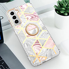 Coque Silicone Motif Fantaisie Souple Couleur Unie Etui Housse S02 pour Samsung Galaxy S21 5G Mixte