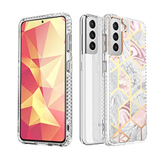 Coque Silicone Motif Fantaisie Souple Couleur Unie Etui Housse S03 pour Samsung Galaxy S21 FE 5G Mixte