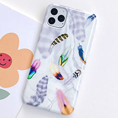 Coque Silicone Motif Fantaisie Souple Couleur Unie Etui Housse S08 pour Apple iPhone 11 Pro Max Mixte