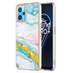 Coque Silicone Motif Fantaisie Souple Couleur Unie Etui Housse Y01B pour Realme Narzo 50 Pro 5G Colorful