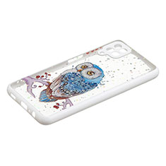 Coque Silicone Motif Fantaisie Souple Couleur Unie Etui Housse Y01X pour Samsung Galaxy F12 Mixte