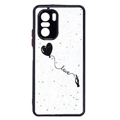 Coque Silicone Motif Fantaisie Souple Couleur Unie Etui Housse Y01X pour Xiaomi Mi 11X 5G Noir