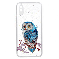 Coque Silicone Motif Fantaisie Souple Couleur Unie Etui Housse Y01X pour Xiaomi Redmi 9AT Mixte