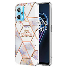 Coque Silicone Motif Fantaisie Souple Couleur Unie Etui Housse Y02B pour Realme 9 4G Gris