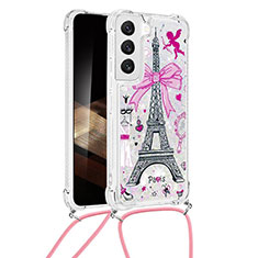 Coque Silicone Motif Fantaisie Souple Couleur Unie Etui Housse Y02B pour Samsung Galaxy S24 5G Gris