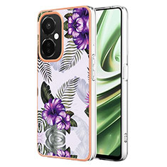 Coque Silicone Motif Fantaisie Souple Couleur Unie Etui Housse Y03B pour OnePlus Nord CE 3 5G Violet