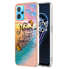 Coque Silicone Motif Fantaisie Souple Couleur Unie Etui Housse Y03B pour Realme 9 Pro 5G Mixte