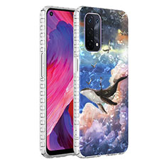 Coque Silicone Motif Fantaisie Souple Couleur Unie Etui Housse Y04B pour Oppo A54 5G Mixte