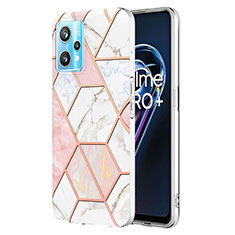 Coque Silicone Motif Fantaisie Souple Couleur Unie Etui Housse Y04B pour Realme 9 5G Rose