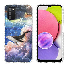 Coque Silicone Motif Fantaisie Souple Couleur Unie Etui Housse Y04B pour Samsung Galaxy A02s Mixte