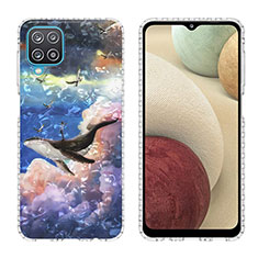 Coque Silicone Motif Fantaisie Souple Couleur Unie Etui Housse Y04B pour Samsung Galaxy A12 5G Mixte