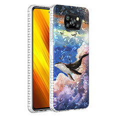 Coque Silicone Motif Fantaisie Souple Couleur Unie Etui Housse Y04B pour Xiaomi Poco X3 Pro Mixte