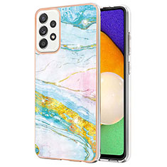 Coque Silicone Motif Fantaisie Souple Couleur Unie Etui Housse Y05B pour Samsung Galaxy A52 5G Colorful