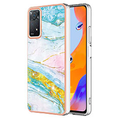 Coque Silicone Motif Fantaisie Souple Couleur Unie Etui Housse Y05B pour Xiaomi Redmi Note 11 Pro 4G Colorful