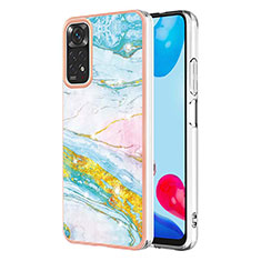 Coque Silicone Motif Fantaisie Souple Couleur Unie Etui Housse Y05B pour Xiaomi Redmi Note 11S 4G Colorful