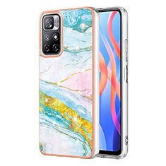 Coque Silicone Motif Fantaisie Souple Couleur Unie Etui Housse Y05B pour Xiaomi Redmi Note 11T 5G Colorful