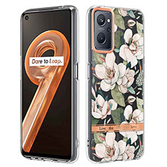 Coque Silicone Motif Fantaisie Souple Couleur Unie Etui Housse Y06B pour Oppo A96 4G Blanc