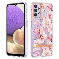 Coque Silicone Motif Fantaisie Souple Couleur Unie Etui Housse Y06B pour Samsung Galaxy A23 4G Rose