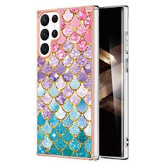 Coque Silicone Motif Fantaisie Souple Couleur Unie Etui Housse Y10B pour Samsung Galaxy S25 Ultra 5G Mixte