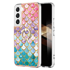 Coque Silicone Motif Fantaisie Souple Couleur Unie Etui Housse Y15B pour Samsung Galaxy S24 5G Mixte